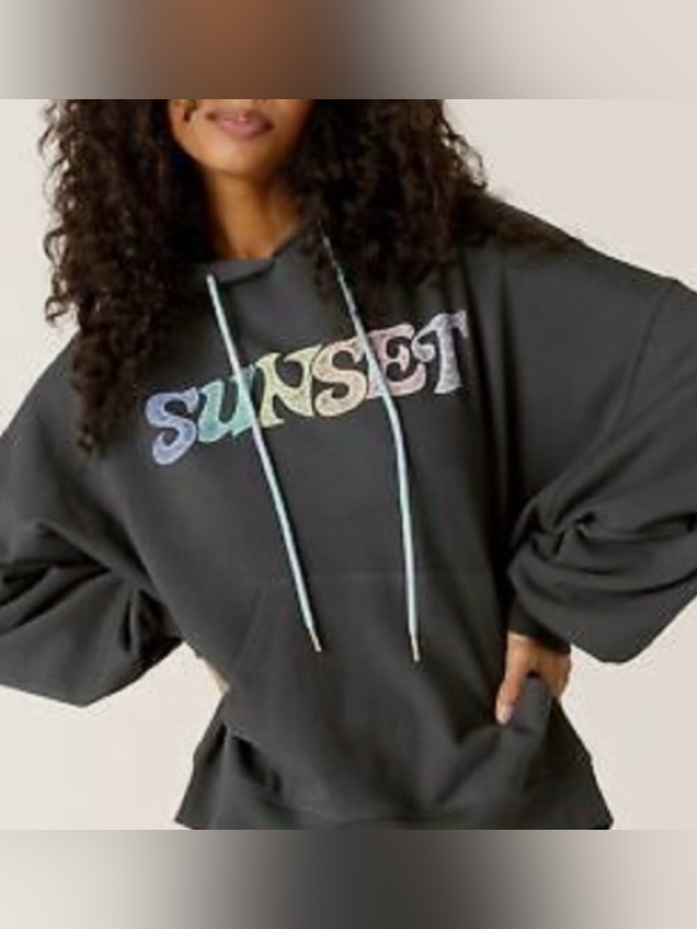 Daydreamer Sunset Strip Oversized hoodie - Picture 2 of 7